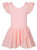 Lovefairy Pink Ballet Dance Leotards for 6 Years Girls Gymnastics Sparkly Unitard Biketard Activewear Athletic Clothes for Dance 6-7 Years Pink