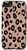 iPhone SE -2020- / 7 / 8 Black Tan Brown Leopard Cheetah Print Animal Pattern Gifts Case