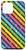iPhone 12 Pro Max Rainbow Circle Stripes Pattern Cute Multicolor Colorful Case