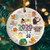 Lplpol 2020 Stay Home Ornament 2020 Funny Christmas Ornament 2020 Xmas Circle Ornament 2020 It Sucked Ornament Made from Ceramic 3 inches