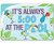 Metal Sign - Its 5 OClock At The Pool - Durable Metal Sign - 8 inch x 12 inch Use Indoor/Outdoor - Makes Great Pool Side Decor Under 20
