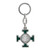 RosaryMart St. Benedict Cross Green Keychain