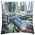 new city sky line - Throw Pillow Cover Case -18
