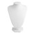 Jpwpowe Faux Leather Mannequin Jewelry Necklace Display Holder Neck Bust Stand Showcase