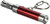 Lucky Line LED Key Chain Light 1 Pack Assorted Colors with Whistle -63801-