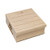 Cute Handwritten Note with Blank Lines Journaling Square Rubber Stamp for Stamping Crafting - 1.25in Small