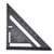 45-90-Degree Aluminum Drafting TriangleAluminum Alloy Carpenter Accurate Measuring Tool Carpenters Square Square Tool