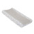 Carters Modern Jungle Pals Super Soft White  and  Gray Changing Pad Cover Grey White