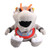 uiuoutoy Super Mario Bros. Baby Dry Bones Bowser JR Gray Koopa 7 Plush