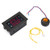 LED Display AC 100 to 300V Voltmeter 0 to 50A Digital Ampere Meter Panel Voltage Current Tester Amp Volt Gauge with Mutual Inductance Coil-red-