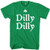 Mixtbrand Mens Dilly Dilly St. Patricks Day Shamrock T-Shirt 4XL Kelly
