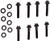 ARP 134-2002 1342002 Intake Blt Kit Chevy Vort