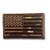 American Flag USA Morale Patch with Hook  and  Loop -AF Brown Multicam - 2 inch x 3 inch-
