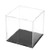 FEIlei Model Display Box Clear Acrylic Display Case Dustproof Model Toy Showcase Action Figures Show Box-1