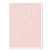 Romantic Woman Line Art Peach Print Unframed