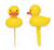 Bakery Crafts Duck Cupcake Picks -Six Pack-