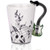 12.9 Oz Guitar Mug Music Note Coffee Mug Ceramic Guitar Music Cup Mug for Guitar Players MusiciansGreen