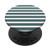 Pine Green Stripe Minimal Design PopSockets PopGrip Swappable Grip for Phones  and  Tablets