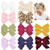 20 Pieces Toddler Hair Clips Hair Bows Accessories For Girls 10 Pairs 4inch Toddler Bows For Little Girl Pigtail Bows
