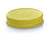Nakpunar 12 pcs Yellow Mason Glass Jars Lids - Regular Mouth