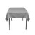 ADD and SHIP Square Polyester Tablecloth 36 x 36 inches -Gray-