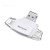 Marceloant Card Reader for Apple iPhone iPad Android Phone MacBook Computer Memory Card Adapter with USB C Type C Micro USBTrail Camera Viewer -Triangle-W-