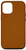 iPhone 12/12 Pro Clay Brown Solid Color Tone Plain Shade Hue Background Gift Case