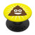 Poop Yellow PopSockets PopGrip Swappable Grip for Phones  and  Tablets