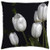 LESGAULEST Throw Pillow Cover -16x16 inch- - Tulips Tulip Flower Flowers White Green Flower