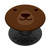 Cute Brown Bear Face PopSockets Grip and Stand for Phones and Tablets