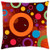 LESGAULEST Throw Pillow Cover -16x16 inch- - Wallpaper Pattern Colorful Color Rings Circle 1
