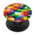 Colorful Triangles Modern Abstract Mosaic Pattern PopSockets Grip and Stand for Phones and Tablets