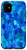 iPhone 11 COLORFUL BLUE PURPLE LAVENDER AQUA DOTS CIRCLES - Cell Phone Case