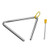 ULTNICE Triangle Percussion Kids Triangle Alloy Percussion Musical Instrument Educational Toy