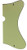 Custom For Danelectro U2 Style Electric Guitar Pickguard -3 Ply Vintage Green-
