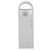 64GB U Disk Mini Aluminum Alloy Flash Drive USB Flash Drive USB 2.0 Thumb Drive Swivel U Disk Memory Stick-Silver-