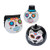 Fun Express Day of The Dead Pumpkin Decorating Kit - Makes 6 - Halloween Crafts for Kids