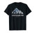 Glacier National Park Low Poly Mountains Shirt Cool Gift