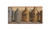 Chesapeake PC95163B STONEWARE JUGS Decorative Wallpaper Border Brown