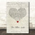 The Other Side Script Heart Song Lyric Music Quote Print