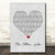 The Other Side Grey Heart Song Lyric Quote Music Print