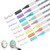 Yagood Super Squiggles Outline Marker Set - Self-Outline Metallic Markers - Double Line Outline Pen Journal Markers Pens for Illustration Coloring Sketching Card Making 8pcs/1Set