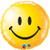 Qualatex 18 Inch Yellow Smiley Face Foil Balloons