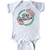 inktastic Big Cousin with Flower Circle Infant Creeper 12 Months White 2e999