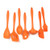 Chef Craft 7 Piece Silicone Kitchen Tool and Utensil Set, Orange