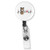 Papillon Heartbeat EKG Heart Line Pick Your Dog Color Badge Reel ID Holder
