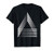 Geometry Repeating Triangle Optical Illusion Geometric T-Shirt