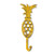 Abbott Collection 27-FOUNDRY-2065 Pineapple Hook Antique Yellow