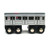 Munipals Wooden Railway NYC Subway Car 3 Train