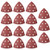uxcell Detail Sander Sandpaper Triangular Sanding Paper Hook and Loop Sanding Pads Triangle Oscillating Multi Tool 180 Grits 6 Holes 15pcs